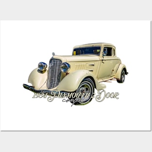 1934 Plymouth 2 Door Coupe Posters and Art